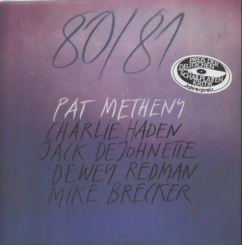 Pat metheny ecm 2xvinyl - pat, 80/81